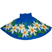 Rok Pertunjukan Hula Hawaii Berkualitas Tinggi, Ringan, dan Bernapas, Motif Tropis, Pakaian Tari Budaya, Desain Kustom OEM