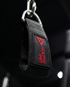 Sangles de poignet, de cheville et de biceps multifonctionnelles réglables en néoprène et nylon de 7 mm, robustes avec anneau en D pour entraînements à la machine à câble en salle de sport - Product Image 5
