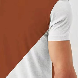 เสื้อยืดดีไซน์เนอร์สำหรับผู้ชาย ดีไซน์โดดเด่นทันสมัย เนื้อผ้านุ่มสบาย เหมาะสำหรับชุดลำลอง ชุดออกกำลังกาย และแฟชั่นสตรีทสไตล์โมเดิร์น - Product Image 3