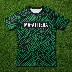 <b>Men</b> Short Sleeve Compression Shirt Black Green Graphic Gym Fitness Running Training Sportswear Performance <b>Base</b> <b>Layer</b> - Product Image 5