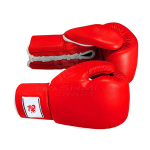 Équipement d'entraînement sportif de haute qualité, gants de sparring à lacets, coutures durables, ajustement confortable pour la pratique en salle de sport - Product Image 3