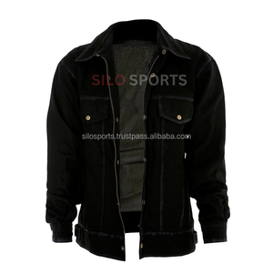 2025 OEM Venta caliente Silo deportes Denim invierno motocicleta Kevler chaqueta 100% alta calidad bajo MOQ venta al por mayor protección Unisex - Product Image 3