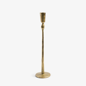 Vintage-Style Antique Gold Cast Aluminum <b>Taper</b> <b>Candle</b> Holders Perfect For Home Decoration Wedding Centerpiece Candlestick Holder - Product Image 2