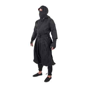 Wholesale High Quality Custom Martial Arts Ninja Uniform Quick Dry Breathable Adjustable Waist Belts Ninja Suit For Unisex - Product Image 6