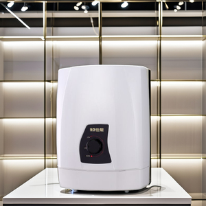 เครื่องทำน้ำอุ่นไฟฟ้าพร้อมปุ่มควบคุมพลาสติกดีไซน์ไร้ถังสำหรับเก็บฝักบัวในครัวเรือน - Product Image 2