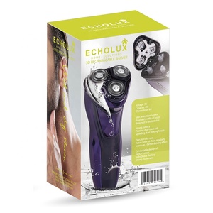 Cabezales de <span class=keywords><strong>Afeitado</strong></span> Flotantes 3D, Maquinilla de Afeitar Rotativa Impermeable con Triple Cuchilla, Recargable por USB, Lavable, <span class=keywords><strong>para</strong></span> Afeitar el Cuerpo de Hombres - Product Image 6