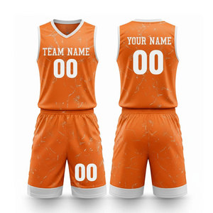Tenue de basket-ball de haute qualité en polyester respirant, ensemble de vêtements de sport durables pour les jours de match - Product Image 2