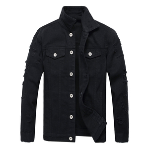 Chaqueta de Mezclilla para Hombre, Nueva Colección, Estilo Urbano, para Invierno, Precio Bajo, Venta al Por Mayor - Product Image 1