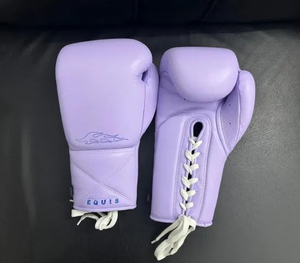 Gants de boxe haut de gamme en cuir PU pour entraînement, sparring, MMA, kickboxing, gym, fitness, personnalisables OEM, durables, professionnels, avec fermeture, unisexe - Product Image 1