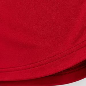 Camiseta Deportiva Personalizada para Mujer, Color Rojo, Estilo Racerback, Sin Mangas, Absorbe la Humedad, para Gimnasio, Yoga, Fitness, Running, Deportes, Diseño Personalizado OEM - Product Image 6