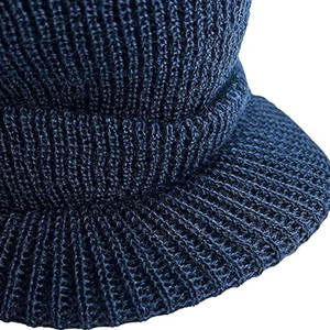 Unisex Beanie Cap <b>Warm</b> Knit Winter Casual <b>Hat</b> - Product Image 3