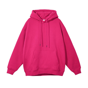 เสื้อฮู้ดโอเวอร์ไซส์ใส่ได้ทั้งชายและหญิงเสื้อสเวตเตอร์ผ้าฝ้ายอุ่นเปิดไหล่แบบลำลองสไตล์เกาหลี - Product Image 4