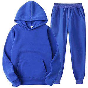Ensemble de survêtement facile à porter, collection hiver de qualité supérieure, survêtement décontracté deux pièces pour le jogging - Product Image 1