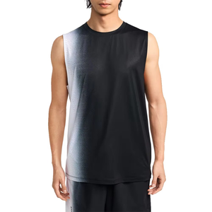 Camiseta sin mangas de verano para hombre, chaleco deportivo transpirable, lo último en tops sin mangas 2026, camiseta holgada de algodón con logo personalizado - Product Image 1