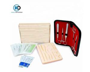 Kit de Práctica de Sutura Quirúrgica para Estudiantes de Medicina, Set de Enseñanza de Primeros Auxilios, Set Quirúrgico de Emergencia Reutilizable de Acero de Alta Calidad - Product Image 5