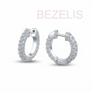 Pendientes de Diamantes Brillantes de Primera Calidad, Color E, Diamantes Cultivados en Laboratorio, 3 Quilates, Claridad VVS VS - Product Image 4