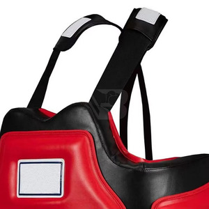 Protector de Pecho de Cuero Transpirable Antideslizante para Boxeo, Protector Corporal para Entrenamiento de Kickboxing, Protector de Pecho Deportivo para Adultos - Product Image 5