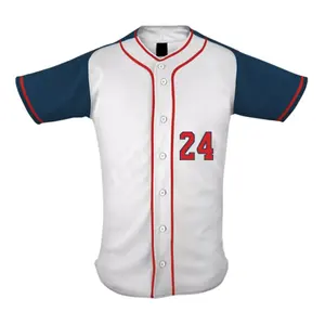 Uniformes de baseball personnalisés de haute qualité, respirants et élégants, pour hommes et femmes, livraison rapide, équipe personnalisée - Product Image 5