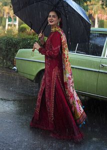 Traje Midi Tradicional Negro Bordado para Mujer, Estilo India-Pakistán, Ropa Casual, Corte Regular, Talla Adulto, Colección de Invierno - Product Image 4