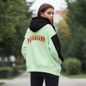 Sweat-shirts et hoodies en molleton d'hiver pour femmes, 100% coton - Product Image 2