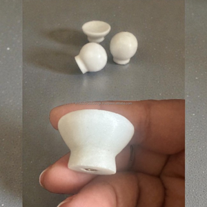 Juego de Perillas para Gabinetes AG Marble |   Tiradores de Piedra Natural Planos y Redondos para Muebles - Product Image 3