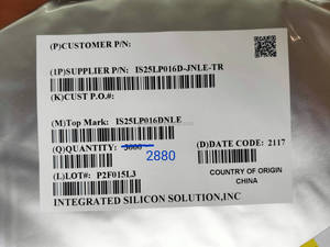 Vente en gros IS25LP016D-JNLE-TR |   Circuit intégré Flash NOR SPI 16 Mbit de ISSI |   Approvisionnement en gros pour les projets OEM/ODM - Product Image 3