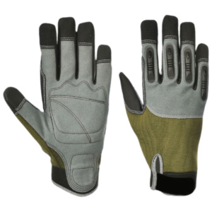 Gants de sécurité pour mécaniciens Amara en cuir synthétique renforcé, résistants aux coupures, antidérapants, durables, haute performance, résistants aux chocs - Product Image 2