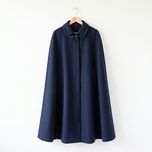 Cape en laine mélangée pour femme, classique, élégante, décontractée, manteau drapé, OEM ODM, vente en gros, usine, marque privée, faible MOQ - Product Image 2