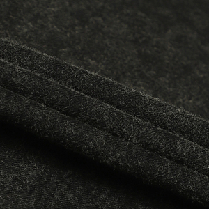 T-shirt à manches courtes en coton 100% de haute qualité pour hommes et femmes, lavage à l'acide, col rond, motif uni, 220 grammes, manches longues pour femmes - Product Image 6