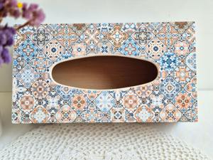 Boîte à mouchoirs en bois imprimée pour petits outils, idéale pour atelier et garage, vente en gros - Product Image 4