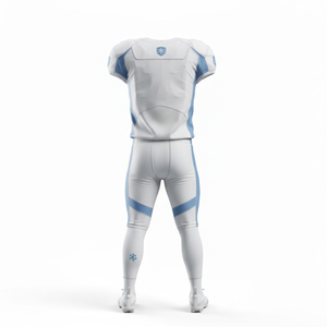 Uniforme de football américain personnalisé, ensemble maillot et pantalon entièrement sublimé, haute qualité, respirant, pour jeunes et adultes, entraînement - Product Image 3