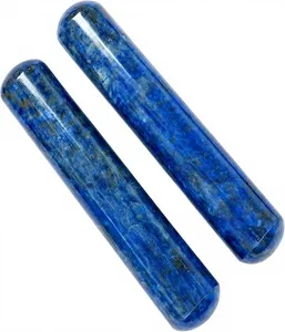 Varita Yoni Tallada en Sodalita Natural de 11 cm, Piedra Preciosa Azul Pulida y Lisa, Herramienta de Bienestar para Ejercicios de Kegel del Suelo Pélvico, Venta al por Mayor para Mujeres - Product Image 3