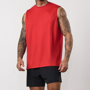 Débardeur de sport pour homme 100% Coton, style streetwear, été, design musculation, sans manches - Product Image 1