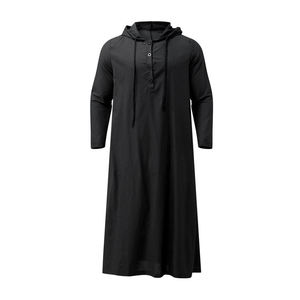 Túnica Islámica Árabe para Hombre, de Algodón Transpirable y de Secado Rápido, Color Sólido, para Oración y Uso Diario, Éxito de Ventas 2026, Eid Ramadán - Product Image 5