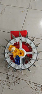 Semoir manuel à pousser pour semis et fertilisation AM-16S, 16 tiges, espacement des plantes de 10-33 cm, semoir agricole - Product Image 3