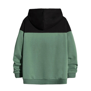 Conjunto Deportivo de Invierno para Hombre, Sudadera con Capucha, Diseño Sólido con Lavado Ácido, Transpirable y Ligero, Venta al Por Mayor, Alta Calidad - Product Image 3