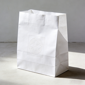 ถุงกระดาษแก้วกันไขมันสำหรับอาหารแบบคลาสสิก พิมพ์ลายดิจิตอลเฟล็กโซตามสั่ง พร้อมแถบกาวปิดผนึกในตัว - Product Image 2