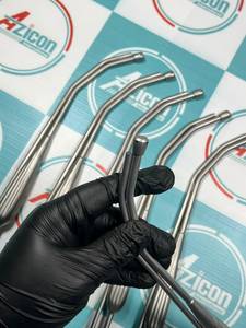 Tube d'aspiration Yankauer en fibre optique de qualité supérieure avec poignée éclairée, aspirateur pour voies respiratoires tonsillaires et pharyngées, instrument chirurgical, canule - Product Image 2