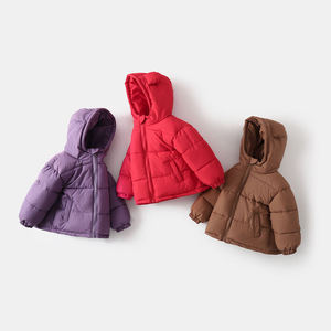 Veste d'hiver matelassée pour enfants SEH NIKAO SPORTS, veste bomber pour garçons et filles, chaude, isolée, à capuche, en coton, décontractée, pour l'extérieur, directement de l'usine - Product Image 2
