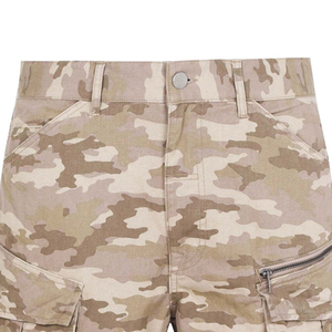 Men Workwear Casual Work <b>Shorts</b> with 6 Pockets Breathable <b>Lightweight</b> High Waist Men's <b>Cargo</b> <b>Shorts</b> for Adults OEM ODM Service - Product Image 4