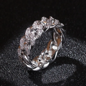 Starspire Jewels Custom Iced Championship Ring 925 Sterling <b>Silver</b> Brilliant Cut VVS Diamond Prong Setting Personalized Hip Hop - Product Image 5