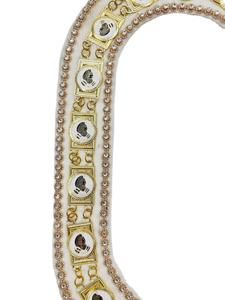 Chaîne maçonnique de haute qualité HAND MARICLES, collier avec strass, chaîne en velours lourd, chaîne en laiton, broderie dorée, régalia de grade de la loge - Product Image 5