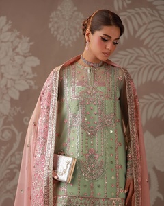เสื้อเชิ้ตแขนสั้น WS International 621 สีสันสวยงาม พร้อมกางเกงขายาวทรงพลัซโซ่ สำหรับผู้หญิง ทำจากวัสดุวิสโคส เหมาะสำหรับงานปาร์ตี้และงานแต่งงาน - Product Image 6