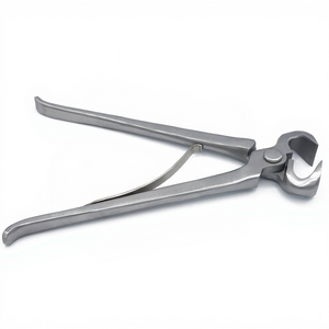 Pince à sabots en acier inoxydable à ressort, outil de toilettage vétérinaire manuel réutilisable - Product Image 5