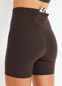 Shorts de sport taille haute pour femmes, logo personnalisé, yoga, entraînement, fitness, gym, vêtements de sport extensibles - Product Image 3