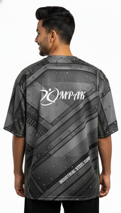 T-shirt tendance pour homme, coupe classique, polyester/coton, sublimation, séchage rapide, respirant, streetwear, décontracté, pour tous les jours - Product Image 4