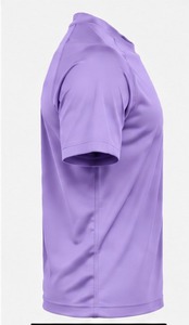 <b>Men's</b> Purple Short Sleeve Quick Dry Index Apparel T-Shirt Regular Fit O-Neck Jersey Fabric Casual Style - Product Image 2