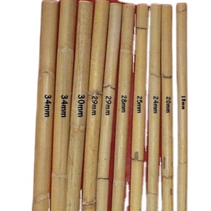 Gran oferta 2021, palo de ratán sin pulir, económico, 10mm-40mm de diámetro, el mejor Material PP en bruto para muebles, productos agrícolas - Product Image 2