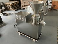 Fabricants de beurre d'arachide en Ouganda Capacité 500-2000kg/heure HJ-MJS-120 Moulin colloïdal en acier inoxydable
