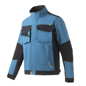 Conjunto de Ropa de Trabajo Reflectante de Alta Visibilidad en Amarillo y Azul Marino, Camisa de Seguridad de Manga Larga y Pantalones Cargo, Traje de Construcción e Ingeniería - Product Image 2